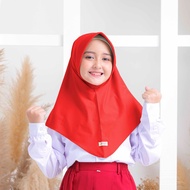 Kerudung Bergo Anak Sekolah Spandek Jersey Hamida Sport / Jilbab Anak Sekolah SD SMP SMA Bahan Spand