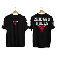 Fashion Style Chicago BULLS Basketball Ball Team T-Shirt S-5XL Baju