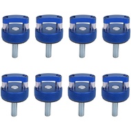 Hard Top Quick Removal Fastener Thumb Screw, 8PCS M8 1.25 Thread Integrated D Ring for Bronco 2dr 4d