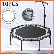 [PrettyiaSG] 10 Pieces Trampoline Elastic Rope High Elastic Aluminum Buckle Bungee Cord Tie Downs St