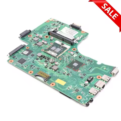 NOKOTION V000225000 Laptop Motherboard For Toshiba Satellite C650 C655 Main board 6050A2355202 HM55 