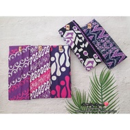 Kain Batik Cap Garutan Handmade TERMURAH Serian Warna Ungu kode 541 Couple Sarimbit Kebaya