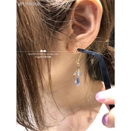 ☾☾◙Japan purchasing direct delivery agete 19 autumn 18k earrings with 10k labradorite kyanite pendan