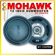 MOHAWK Car Audio M1 SERIES 12 inch SVC Subwoofer, 400W – M1-124PRO Woofer