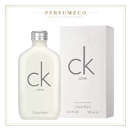 Calvin Klein CK One Eau de Toilette 100ml Unisex Pefume