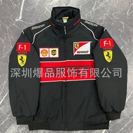 NEW F1 Racing Suit Embroidery F1 Jacket Ferrari Racing Suit European And American Style Motorcycle R