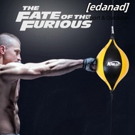 EDANAD Boxing Punching Bag, Hanging Type Pneumatic Cylinder Boxing Speed Bag,  with Hooks PU Inflata