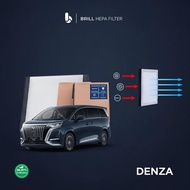 Brill HEPA Filter - DENZA - Filter AC Mobil/Cabin Filter/Car Air Purifier/HEPA Filter/Pembersih Udar