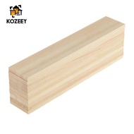 [KOZEEY] 10Pcs Unfinished Wood Pine Wood Panels Craft Wood Sign DIY Materials Craft