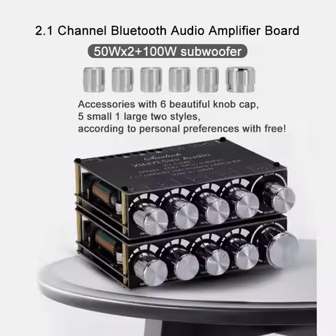 XY-S100L 2.1 channel bluetooth audio amplifier board module high and low tone subwoofer Xinyi