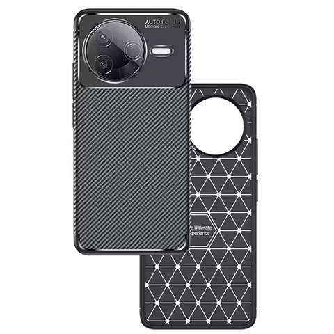 Carbon Fiber Cover For Xiaomi Poco F7 Ultra Case Soft Silicone Funda Poco F7 Ultra F7 Pro Thin Phone