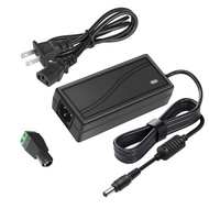 12V 5A Power Supply 5 Amp AC/DC Adapter Converter Transformer 100-240v, 50/60HZ, 5.5x2.5mm DC Output