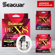 Seaguar PE Line Seaguar PE X8 Fishing PE Line 400m No.2 35lb(15.9kg) Multi