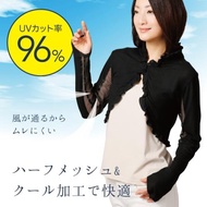 日本NEEDS UV CUT薄款防曬衣女連帽寬松慵懶文藝冰絲針織開衫長袖