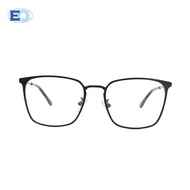 EO Visualities Jorg Eyeglasses for Men and Women | Stainless Steel Rectangle Frame