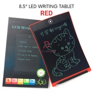 Red Color 8.5 Inches LED Writing Tablet Writing Pad