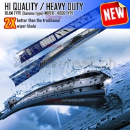 22/16 PAIR ISUZU CROSSWIND 2001 - 2024  BANANA TYPE WIPER ( Isuzu Crosswind Accessories ) ( Car Acce