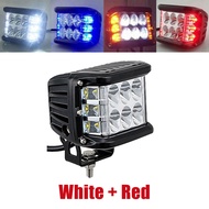 [VET Store] ExclusiveAuto Triple Side Lighted Work Light Dome Light Burst Flashing Light Headlight S