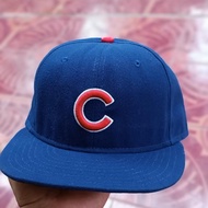 Topi MLB x NEW ERA logo C  SNAPBACK buildup size 7⅜ chicago cubs. second original. preloved. bukan n