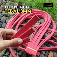 KARET SPEARGUN PIPIH 3MM KARET PANAH IKAN GEPENG 3MM BEST SELLER ALAT MENCARI IKAN FISHING