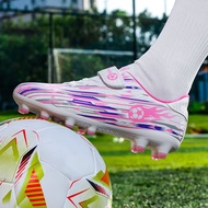Kids Soccer Shoes Fg/tf Football Boots Professional Cleats Grass Training Sport Footwear Boys Outdoo