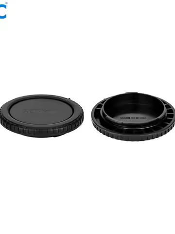 JJC RF Rear Lens Cap and Camera Body Cap Cover Kit for Canon RF Mount EOS R RP Ra R3 R5 Mark II R6 R