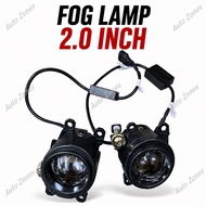 Fog Lights PTF For Honda Jazz/ City TM0 GM2 GM3/ 2 Inch LED Spotlight Projector Lenses Diode Fog Len
