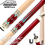 PREDATOR IKON4-4 UNILOC LOW DEFLECTION BILLIARD CUE STICK STIK BILIAR - LUX MN
