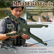 Portable Metal Tools Lanyard Fish Controller Grippers Pliers