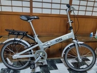 二手 GIANT捷安特  HALFWAY  鋁合金  折疊車 小折自行車 單臂 20吋