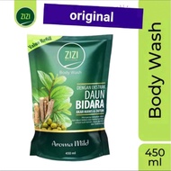 Zizi sabun mandi Body wash extra daun Bidara pouch 450ml