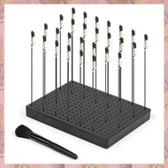 (ZVET) Model Painting Stand Base (19 X 14 Holes) and 27PCS Alligator Clip Sticks Set Modeling Tools