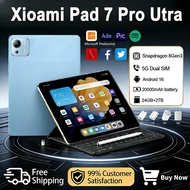 2026 Original Pad 7 Pro Ultra 11 Inch Tablet PC 20000mAh 24GB 2TB Android16 Snapdrago 8gen3 5G Dual 