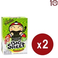 小老板 片裝脆紫菜 (原味) Tao Kae Noi Big Sheet Original 2盒x12片