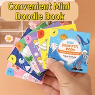 DIY Coloring Drawing Book Children's Notepad Coloring Book Watercolor Coloring Book Mini Cartoon Han