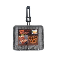 Pearl Life BBQ Iron Fish Grill Roaster Pan with Ceramic Input (H-8888)