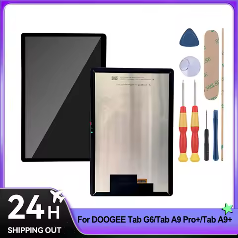 For Doogee Tab G6/Tab A9 pro+/Tab A9+ LCD Display + Touch Screen Full Assembly Tablet Replacement Pa
