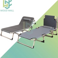WOOD 193cm Folding Bed Foldable Bed Katil Lipat Home Office Multifunction Reclining Chair Camping Hospital Escort Bed折疊床
