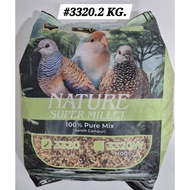 YPA Premium Gold Nature Super Millet Pure Mix Bersih Campur Bird Food Feed 2kg [3320]