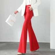 Flared Pants Lengthened Large Flared Pants Women's Pants Pants Long Pants High Waist Drapey Floor Pa