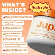 Jupi Wellness Powder: Turmeric, Ginger & Vitamin C - Hydrate, Energize, Beat Fatigue + curcuma appet