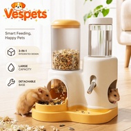 Hamster Auto Feeder Water Dispenser 3 In 1 Leak Proof Large Capacity hamster accessori 仓鼠喂食器