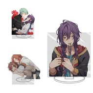 Standee Anime Ensemble Stars Mica Model 15cm Study Desk Decoration Character Mayoi Ayase Leo Tsukina