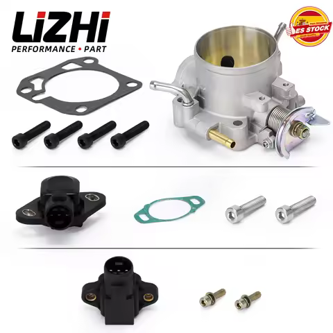 LIZHI - 70MM Throttle Body Kit With TPS And MAP Sensor for Honda B/D/H/F Series B16 B18 309-05-1050 
