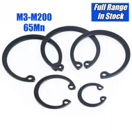 66Mn Black 3MM-200MM INTERNAL CIRCLIP (TYPE B) Cylindrical Bore Rotating Assemblies