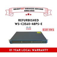 Refurbished Cisco WS-C3560-48PS-E Cisco Catalyst switch 3560 48 10/100 PoE + 2 SFP + IPS Image