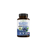 Bilberry Extract - Anthocyanin Antioxidant Vitamin Mineral - Night Vision Supplement Eye Heart Brain Cholesterol Skin Support