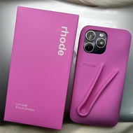 Rhode Lip เคสโทรศัพท์สไตล์เดียวกันสำหรับ iPhone 15 Pro Max/ iPhone 14 Pro Max/ iPhone 13 Pro Max/ iP