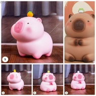 ORIX Capybara Piggy Bank, Capybara Vinyl Crayon Capybara Piggy Bank, Creative Decorative Waterproof 