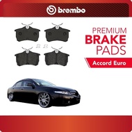 BREMBO Rear Brake Pads (1 set) For Honda Accord Euro CL7, CL9